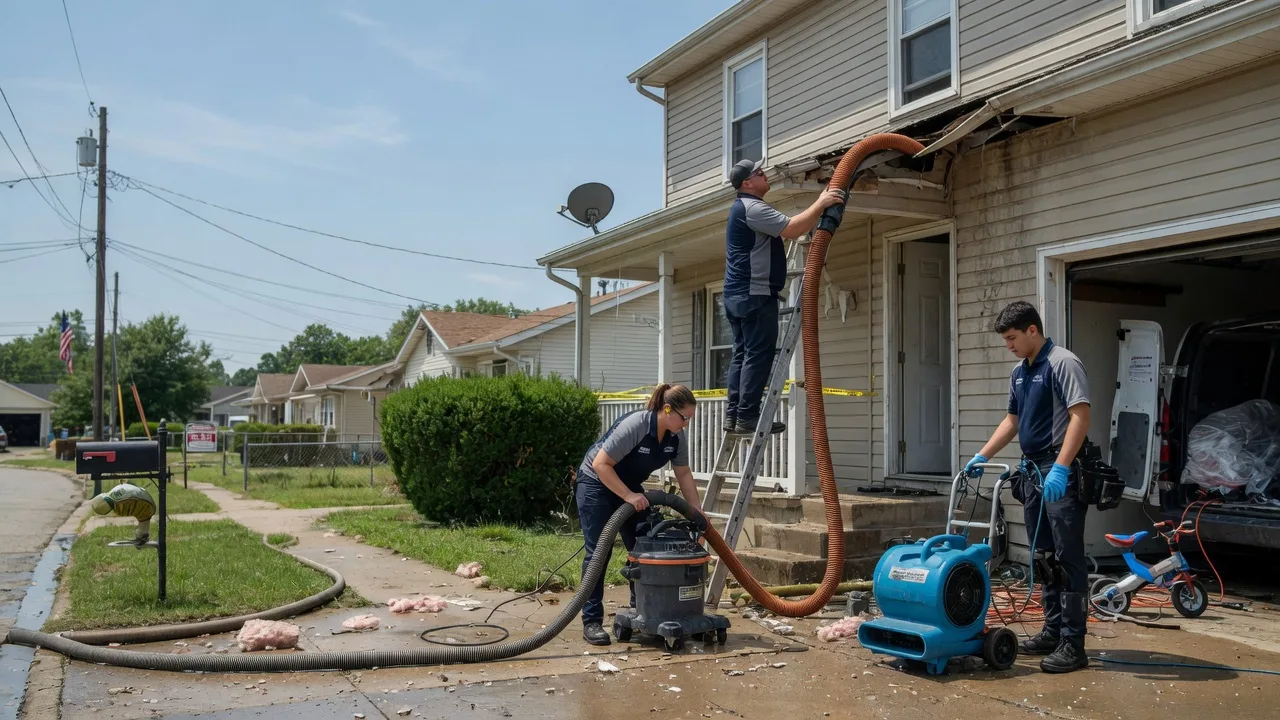 Water Damage Restoration in Cawood, KY near me
